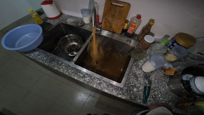 Dịch vụ vệ sinh đường ống nước sạch âm tường – 0903 163 271