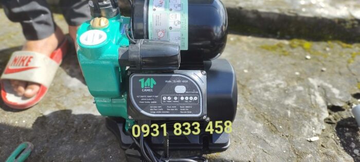 Lắp đặt máy bơm tăng áp điện tử Camel 400W ở Quận 1 HCM