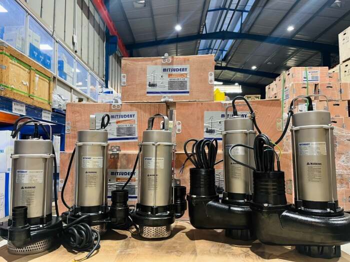 Máy Bơm Chìm Inox 304 2HP Họng 60 Siêu Phẩm Chuyên Hút Nước Thải Nước Sạch