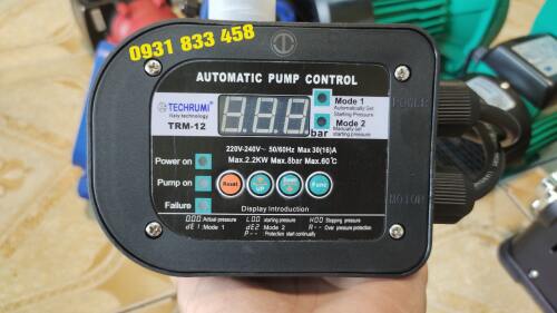 Rơ le thông minh cao cấp Techrumi TRM-12 Rơ le chống cạn cao cấp