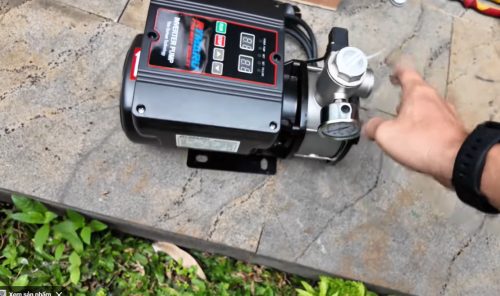 LẮP ĐẶT MÁY BƠM TĂNG ÁP BIẾN TẦN RYMARU RY-IVT750 Bơm tăng áp inox đa tầng cánh