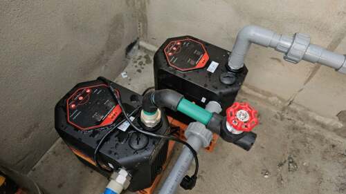 Lắp đặt máy bơm tăng áp biến tần Wi 500W Cho nước nóng và nước lạnh !