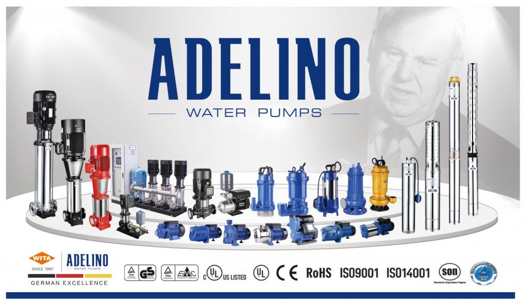 Nhà cung cấp máy bơm nước Adelino